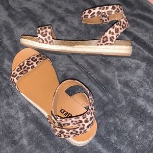 Cheetah Print sandals